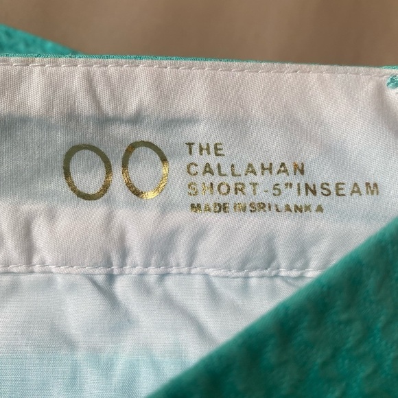 LILLY PULITZER 100% Cotton Blue 5” Callahan Shorts, Size 00 - Picture 5 of 9